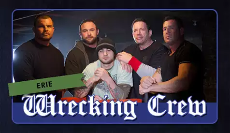 Wrecking Crew (Erie City) Team - Game of Arms AMC - GoA Armwrestling │ Image Source: amctv.com