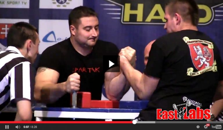 Krasimir Kostadinov vs. Martin Vodak - 21st Senec Hand 2014 │ Print Screen by XSportNews.com from EastLabsTV video