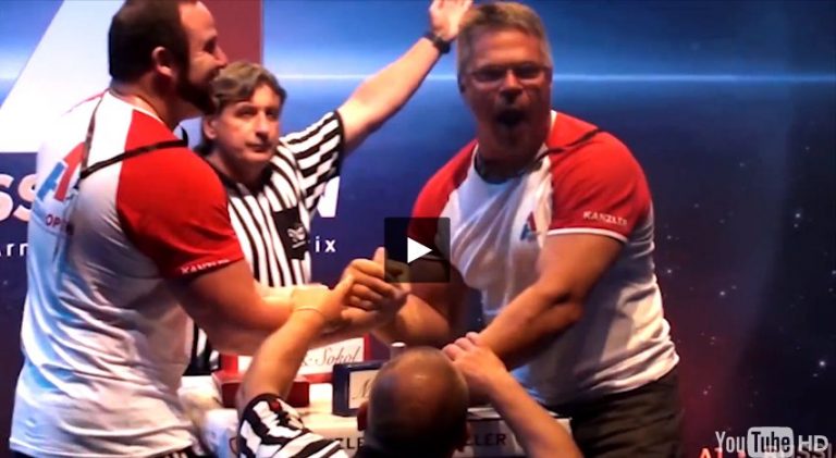 Dave Chaffee vs. John Brzenk - A1 Russian Open 2014 │ Capture by XSportNews from the video