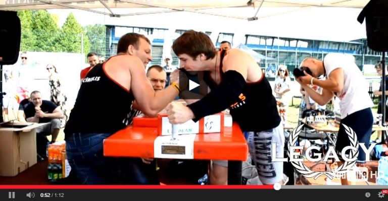 Vladislavs Krasovskis vs. Rūdolfs Cīrulis - Men -86 kg, 4th stage of Latvian Cup │ Capture by XSportNews from the video