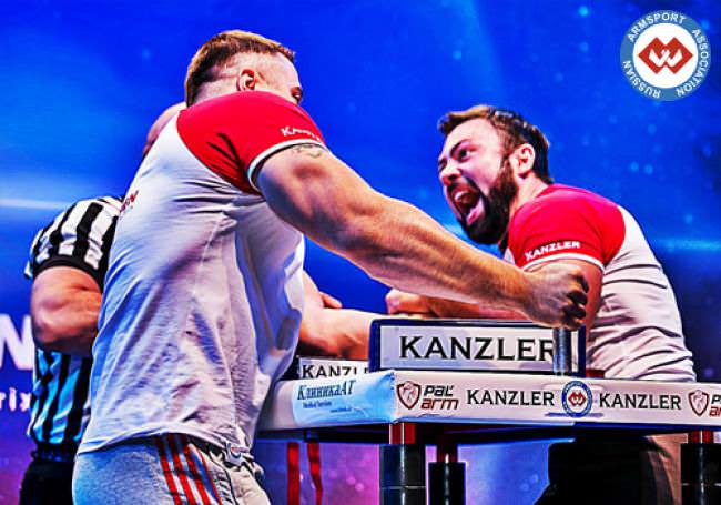 Krasimir Kostadinov vs. Andrey Barskov - A1 Russian Open 2014 │ Image Source: armsport-rus.ru