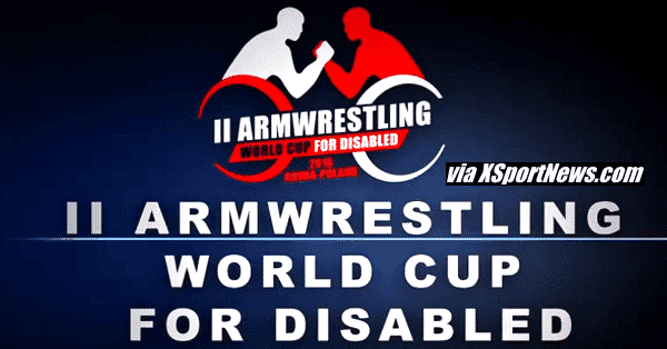 II Armwrestling World Cup 2016 for Disabled - Rumia, Poland │ Capture by XSportNews from the video