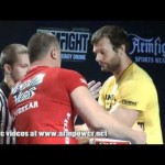 Devon Larratt VS. Andrey Pushkar - left hand - ARMFIGHT 42