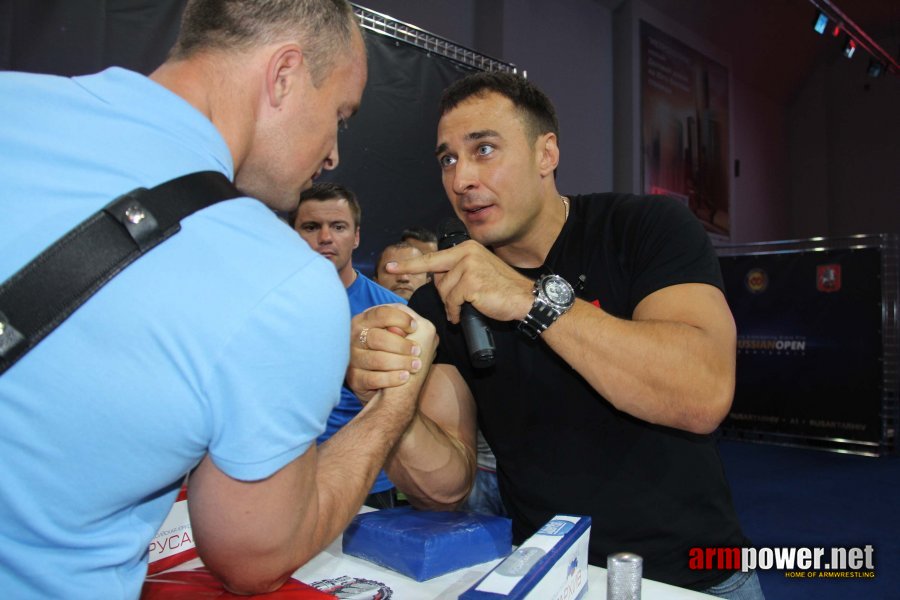 Alexey Voevoda - Professor at A1 RUSSIAN OPEN - World Armwrestling Grand Prix - 27-28 July 2012