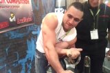 VIDEO: Rustam Babayev wrist curl 62kg