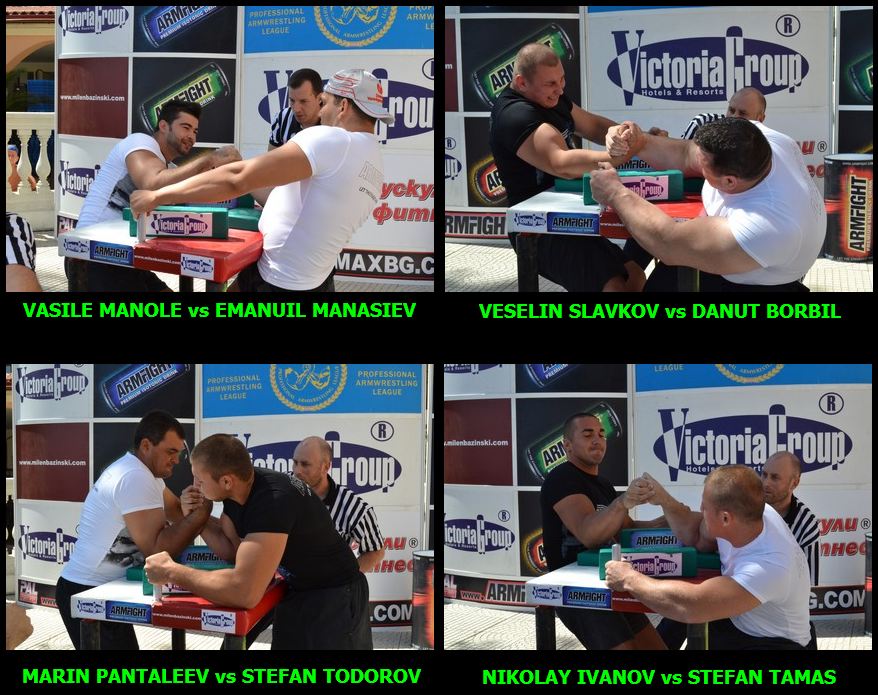 BALKAN ARMWRESTLING LEAGUE - 1 September 2012 - matches