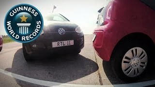 VIDEO: Tightest Parallel Park - NEW RECORD! - Guinness World Records Classics