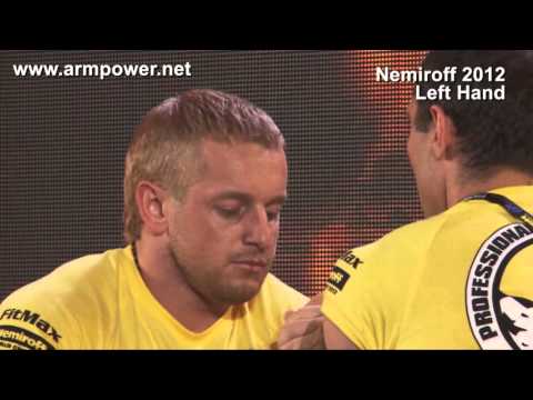 VIDEOS NEMIROFF WORLD CUP 2012 – LEFT HAND FINALS - ARMPOWERNET
