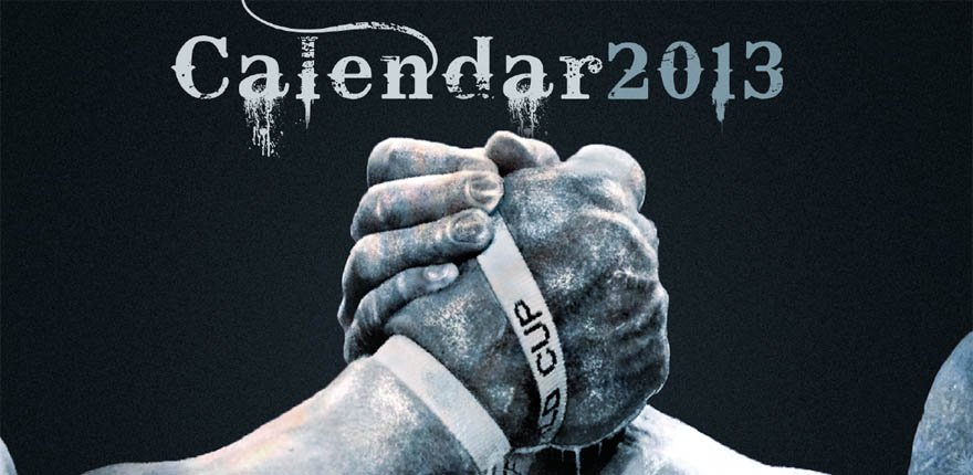 2013 Armwrestling Calendar from Armpower.NET