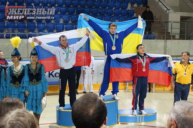 Oleg Zhokh - 1st place - 2011 World Armwrestling Championship - Almaty, Kazakhstan