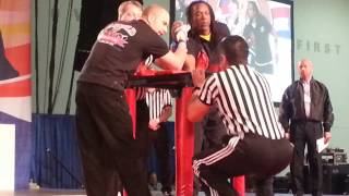 Corey Miller vs Andrew Cobra Rhodes - 176 lbs. final - Arnold Classic Armwrestling Challenge Results