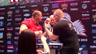 Artur Głowiński (Polish Nationals 2013) - broken biceps