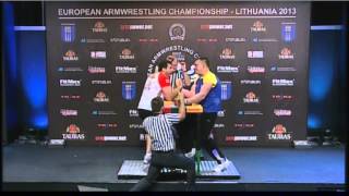 Genadi Kvikvinia vs. Sergiy Tokarev - Euroarm 2013