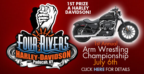 Four Rivers Harley-Davidson - Arm Wrestling Championship - 06 July 2013
