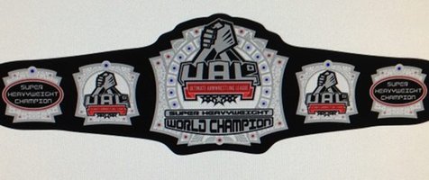 New UAL Title Belt