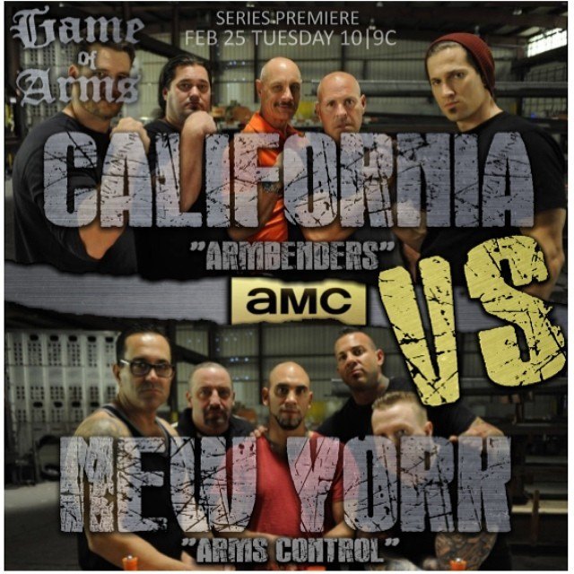 California Armbenders vs. New York Arms Control - Game of Arms AMC