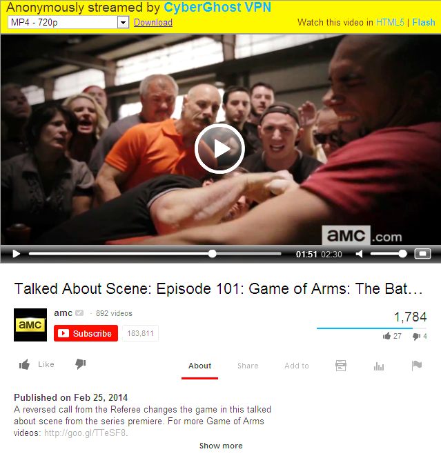 Talked About Scene - Episode 101 - Game of Arms - The Battle Begins - Play