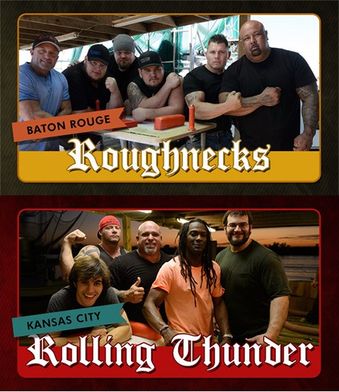 Baton Rouge “Roughnecks” vs. Kansas City “Rolling Thunder” - Game of Arms, Episode 2