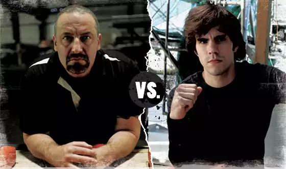 Dan Fortuna vs. Ethan Fritsche - Game of Arms │ Image Source: amctv.com