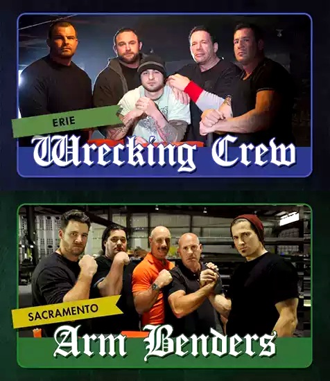 Erie “Wrecking Crew” vs. Sacramento “Arm Benders” - Game of Arms Episode 3 The Cold War