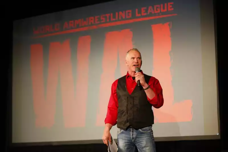 Mike Bowling - Event Director - World Armwrestling League (WAL), Columbus, Ohio, March 2014 │ Photo Source: walunderground.com