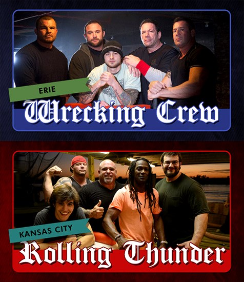 Erie "Wrecking Crew" vs. Kansas City "Rolling Thunder" - Game of Arms