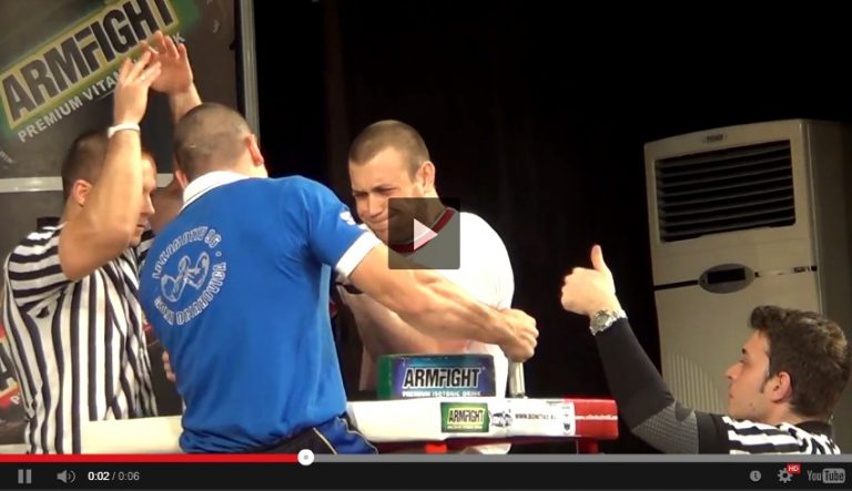 Plamen Dimitrov vs. Stefan Lengarov - Bulgarian Armwrestling Championships 2014 │ Print Screen by XSportNews.com