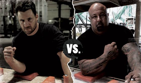 Tom Nelson vs. Larry Alexie - Game of Arms │ Image Source: amctv.com