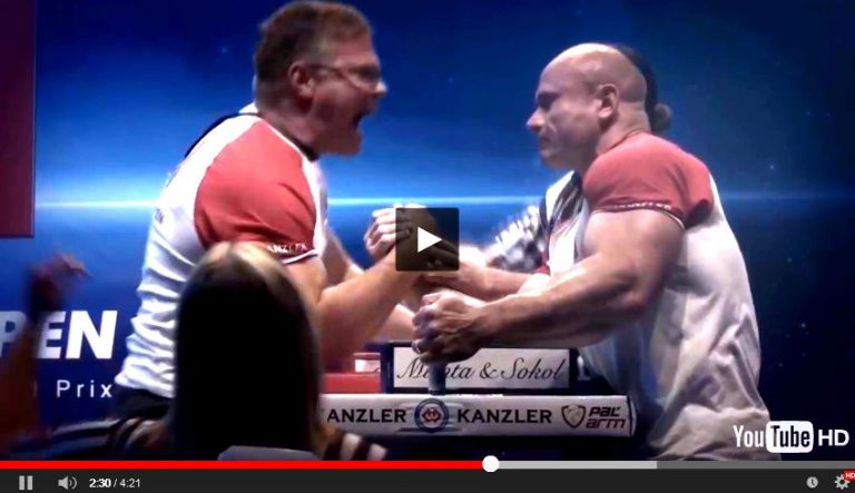 John Brzenk vs. Alexey Semerenko - A1 RUSSIAN OPEN 2014 │ Capture by XSportNews from the video