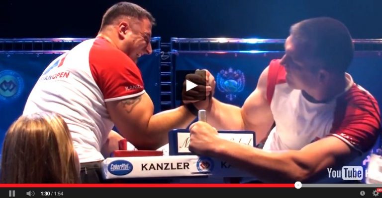 Krasimir Kostadinov vs. Sergey Tokarev, Open Class - A1 Russian Open 2014 │ Capture by XSportNews from the video
