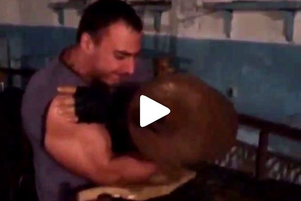 Alexey Voevoda - 72 kg Dumbbell - Armwrestling Training