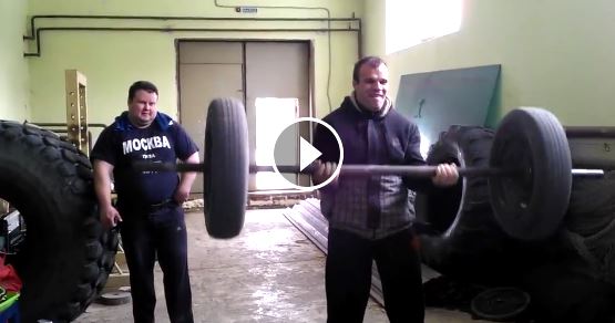 Denis Cyplenkov - Bicep Curls 80 kg x 6 Apollon's Axle │ Capture by XSportNews from the video