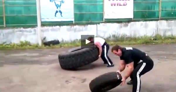 Denis Cyplenkov wins Strongman Competition │ Capture by XSportNews from the video