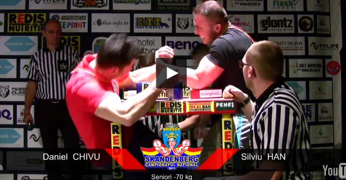 Daniel Chivu vs. Silviu Han, Romanian National Armwrestling Championship 2015