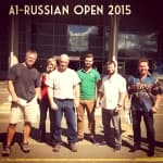 John Brzenk, ToddZilla Todd Hutchings before A1 Russian Open 2015