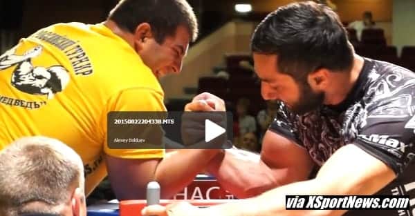 Eldar Aliskendarov vs. Khadzimurat Zoloev, ANAS 2015 │ Capture by XSportNews from the video
