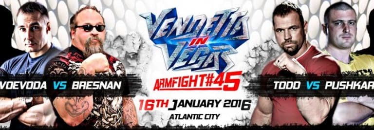 Armfight #45, Vendetta in Atlantic City, 16 January 2016