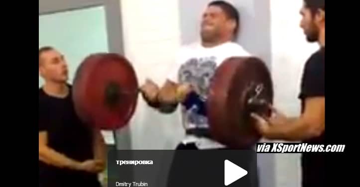 Dmitry Trubin 110 kg Biceps Strict Curl Attempt │ Capture by XSportNews from the video