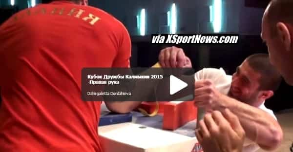 Spartak Zoloev vs. Zaur Khodov, Friendship Cup Kalmykia 2015 │ Capture by XSportNews from the video