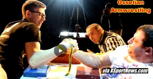 Georgy Tautiev vs. Gregory Valiev final of 80 kg, North Ossetia–Alania Armwrestling Championship 2016