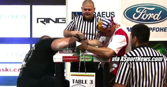 Bulgarian National Armwrestling Championships 2016 │ Capture by XSportNews from the video