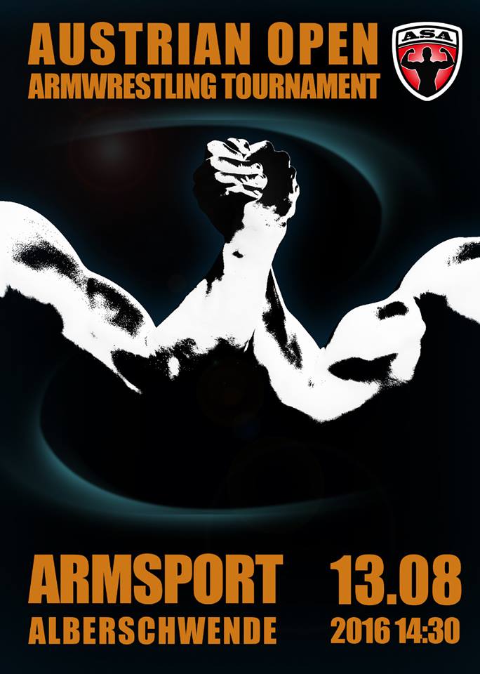 Austrian Open 2016 Armwrestling Tournament