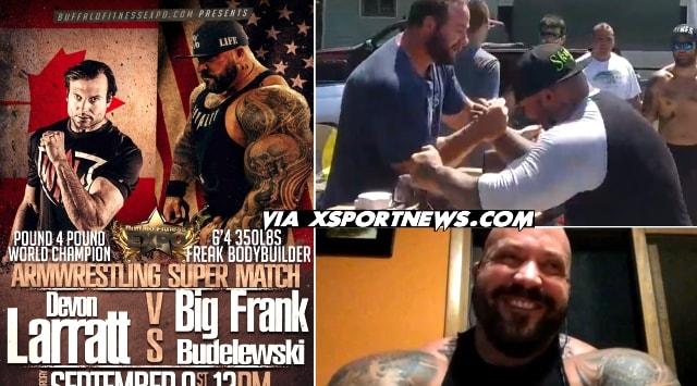 Big Frank Budelewski Interview, Dave Chaffee King of the Table │ Collage made by XSportNews using images from the videos
