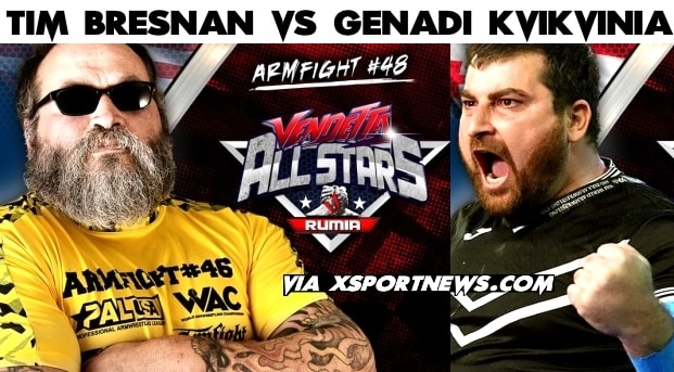 Tim Bresnan vs. Genadi Kvikvinia, Armfight 48