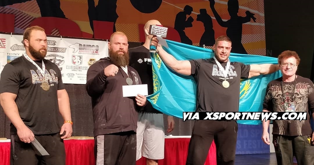 2018 Arnold Classic Armwrestling Challenge (ACAC), 198+ Podium