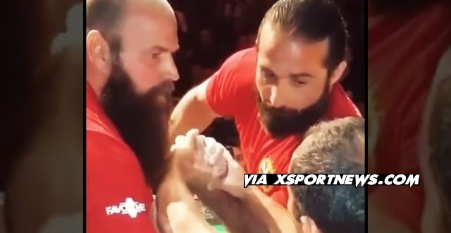 Wagner Bortolato vs. Michael Todd, Armwrestling Open Gabriela Vasconcelos 2018