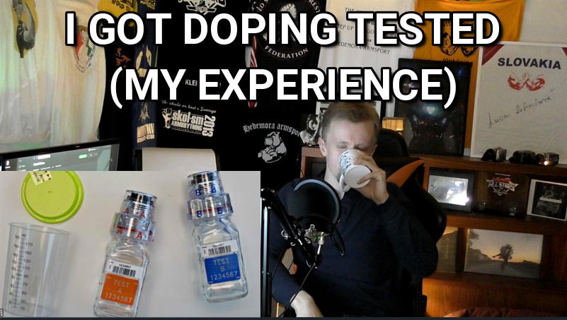 STORYTIME/VIDEO: MY 1ST DOPING TEST AS AN ARMWRESTLER (My experience)