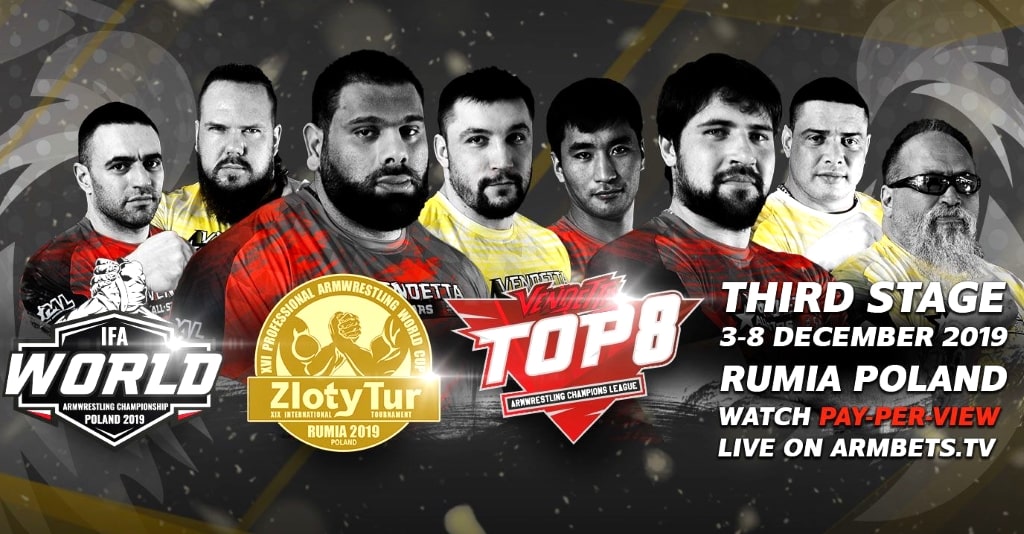 Top 8, Zloty Tur 2019, IFA World Championship 2019