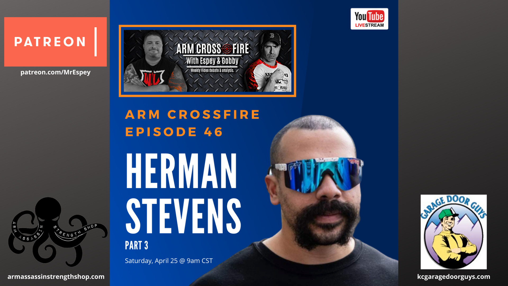 Arm Crossfire 46 - YouTube LIVE with Herman Stevens – Part 3