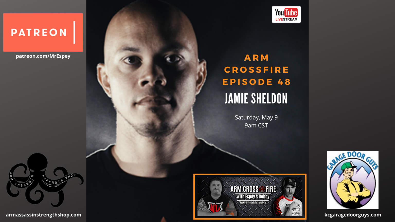 Jamie Sheldon Arm Crossfire 48 – Jamie Sheldon - World Armwrestling League Contender ...